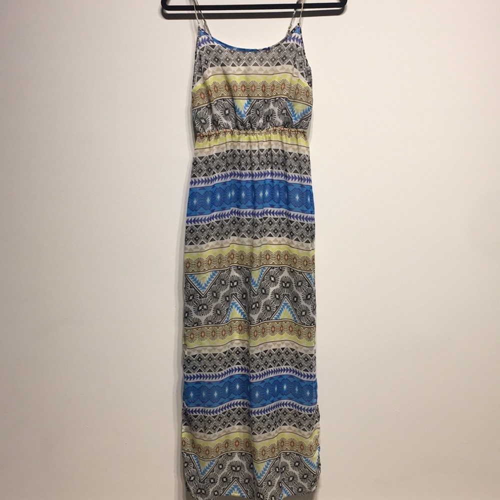 Multi color maxi dress
